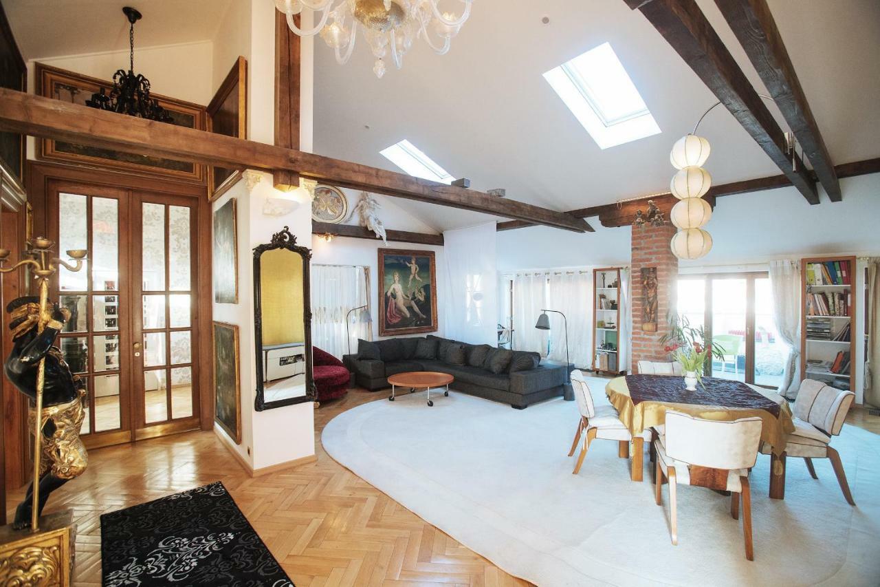 Unique Luxury Loft With Terrace In Old Town Leilighet Praha Eksteriør bilde
