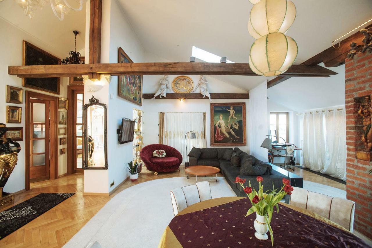 Unique Luxury Loft With Terrace In Old Town Leilighet Praha Eksteriør bilde
